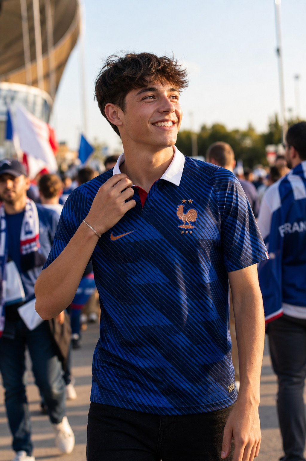 Maillot France 2026 Dri-FIT Bleu